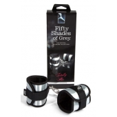 Серо-черные наручники Totally His - Fifty Shades of Grey - купить с доставкой в Иваново