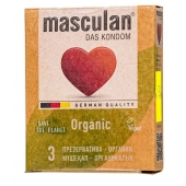 Экологически чистые презервативы Masculan Organic - 3 шт. - Masculan - купить с доставкой в Иваново