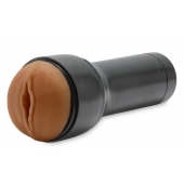 Коричневый мастурбатор-вагина Feel Stroker - Kiiroo - в Иваново купить с доставкой