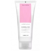 Смазка на водной основе Mixgliss Sweet с ароматом бабл-гам - 70 мл. - Mixgliss - купить с доставкой в Иваново