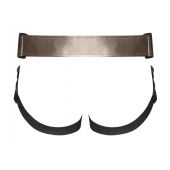 Бронзовый пояс для насадок Curious Harness - Strap-on-me - купить с доставкой в Иваново