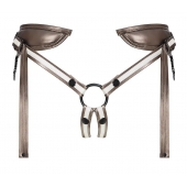 Бронзовый пояс для насадок Desirous Harness - Strap-on-me - купить с доставкой в Иваново