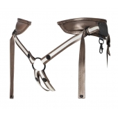 Бронзовый пояс для насадок Desirous Harness - Strap-on-me - купить с доставкой в Иваново