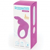 Фиолетовое эрекционное виброкольцо Happy Rabbit Rechargeable Rabbit Cock Ring - Happy Rabbit - в Иваново купить с доставкой