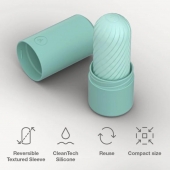 Мятный двусторонний мастурбатор Arcwave Ghost Pocket Stroker - Arcwave - в Иваново купить с доставкой