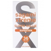 Ультратонкие презервативы Sagami Xtreme Superthin - 36 шт. - Sagami - купить с доставкой в Иваново
