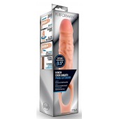 Телесная насадка на пенис 9 Inch Cock Sheath Extender - 22,2 см. - Blush Novelties - в Иваново купить с доставкой
