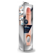 Телесная насадка на пенис 10 Inch Cock Sheath Extender - 25 см. - Blush Novelties - в Иваново купить с доставкой