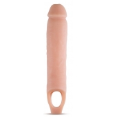 Телесная насадка на пенис 11.5 Inch Cock Sheath Penis Extender - 29,2 см. - Blush Novelties - в Иваново купить с доставкой