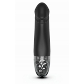 Черный вибратор с электростимуляцией Real Deal Neal - 16,5 см. - MyStim - купить с доставкой в Иваново