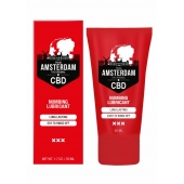 Пролонгирующий лубрикант Numbing CBD from Amsterdam - 50 мл. - Shots Media BV - купить с доставкой в Иваново