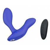Синий анальный вибратор We-Vibe Vector+ - We-vibe - в Иваново купить с доставкой