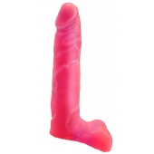 Розовая насадка-фаллос для трусиков Harness - 16,5 см. - LOVETOY (А-Полимер) - купить с доставкой в Иваново