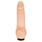 Телесная насадка-фаллос с шипами для массажа клитора - 17,8 см. - LOVETOY (А-Полимер) - купить с доставкой в Иваново