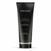 Массажный легкий крем WICKED Sage plus Sea Salt - 120 мл. - Wicked - купить с доставкой в Иваново