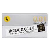 Презервативы Sagami Original 0.02 L-size увеличенного размера - 5 шт. - Sagami - купить с доставкой в Иваново