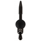 Черный уретральный вибростимулятор Vibrating Penis Plug - Orion - купить с доставкой в Иваново