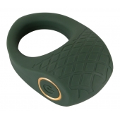 Зеленое эрекционное виброкольцо Luxurious Vibro Cock Ring - Orion - в Иваново купить с доставкой