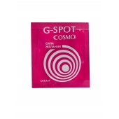 Стимулирующий интимный крем для женщин Cosmo G-spot - 2 гр. - Биоритм - купить с доставкой в Иваново