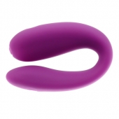 Фиолетовый стимулятор для пар с вибропулей - Сима-Ленд