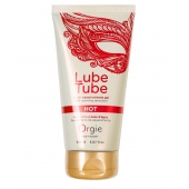 Интимный гель на водной основе Lube Tube Hot с разогревающим эффектом - 150 мл. - ORGIE - купить с доставкой в Иваново
