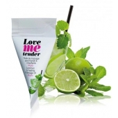 Съедобное согревающее массажное масло Love Me Tender Mojito с ароматом мохито - 10 мл. - Love to Love - купить с доставкой в Иваново