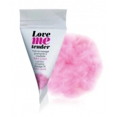 Съедобное согревающее массажное масло Love Me Tender Cotton Candy с ароматом сладкой ваты - 10 мл. - Love to Love - купить с доставкой в Иваново