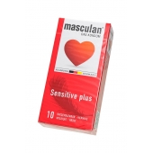 Презервативы Masculan Sensitive plus - 10 шт. - Masculan - купить с доставкой в Иваново