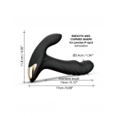 Черный вибромассажер простаты Multi P-Joy с 3 моторами - Dorcel - в Иваново купить с доставкой