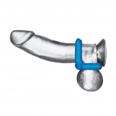 Комплект из 2 эрекционных колец-восьмерок 2-Pack Duo Cock And Ball Stamina Enhancement Ring - BlueLine - в Иваново купить с доставкой