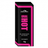 Гель для оральных ласк Oral Hot с согревающим эффектом - 15 гр. - HotFlowers - купить с доставкой в Иваново