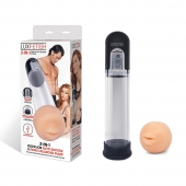 Автоматическая вакуумная помпа-мастурбатор Blowjob Auto Sucker Penis Enlarger Pump - Lux Fetish - в Иваново купить с доставкой