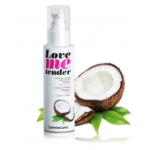 Съедобное согревающее массажное масло Love Me Tender Cocos с ароматом кокоса - 100 мл. - Love to Love - купить с доставкой в Иваново