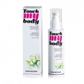 Силиконовый лубрикант 2-в-1 Touch My Body с ароматом моной - 100 мл. - Love to Love - купить с доставкой в Иваново
