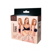 Набор из 3 мастурбаторов The Girl Next Door Tina - Dream Toys - в Иваново купить с доставкой