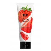 Лубрикант на водной основе OYO Aroma Gel Strawberry с ароматом клубники - 75 мл. - OYO - купить с доставкой в Иваново