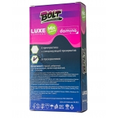 Набор презервативов Bolt Condoms - Luxe - купить с доставкой в Иваново