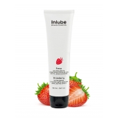 Лубрикант на водной основе Nuei Inlube с алоэ вера и ароматом клубники - 100 мл. - Nuei cosmetics - купить с доставкой в Иваново