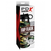 Мастурбатор в камуфляжной колбе Fap Flask - Pipedream - в Иваново купить с доставкой