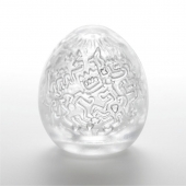 Мастурбатор-яйцо Keith Haring EGG PARTY - Tenga - в Иваново купить с доставкой