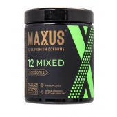 Презервативы MAXUS Mixed - 12 шт. - Maxus - купить с доставкой в Иваново