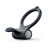 Черное эрекционное кольцо Power Clit - Dorcel - в Иваново купить с доставкой