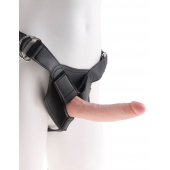 Страпон на виниловых трусиках Strap-on Harness Cock - 17,8 см. - Pipedream - купить с доставкой в Иваново