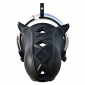 Черный замок верности Extreme Silicone Cock Blocker - Pipedream - купить с доставкой в Иваново