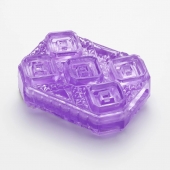 Фиолетовый мастурбатор-стимулятор Tenga Uni Amethyst - Tenga - в Иваново купить с доставкой