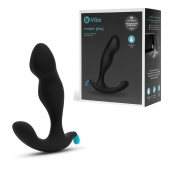 Черный утяжеленный анальный стимулятор Rocker Plug - 12 см. - b-Vibe - в Иваново купить с доставкой