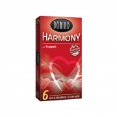 Гладкие презервативы Domino Harmony - 6 шт. - Domino - купить с доставкой в Иваново