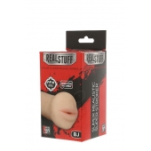 Нежный мастурбатор-ротик REALSTUFF 5INCH MASTURBATOR BJ - Dream Toys - в Иваново купить с доставкой