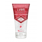 Интимный гель-смазка на водной основе Lubrimax Magic Strawberry - 75 мл. - ИнтелБИО - купить с доставкой в Иваново