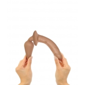 Карамельный двусторонний фаллоимитатор Switch Plug-In Realistic Size S - Strap-on-me купить с доставкой в интернет-магазине Orgasmix в Иваново Карамельный двусторонний фаллоимитатор Switch Plug-In Realistic Size S - Strap-on-me